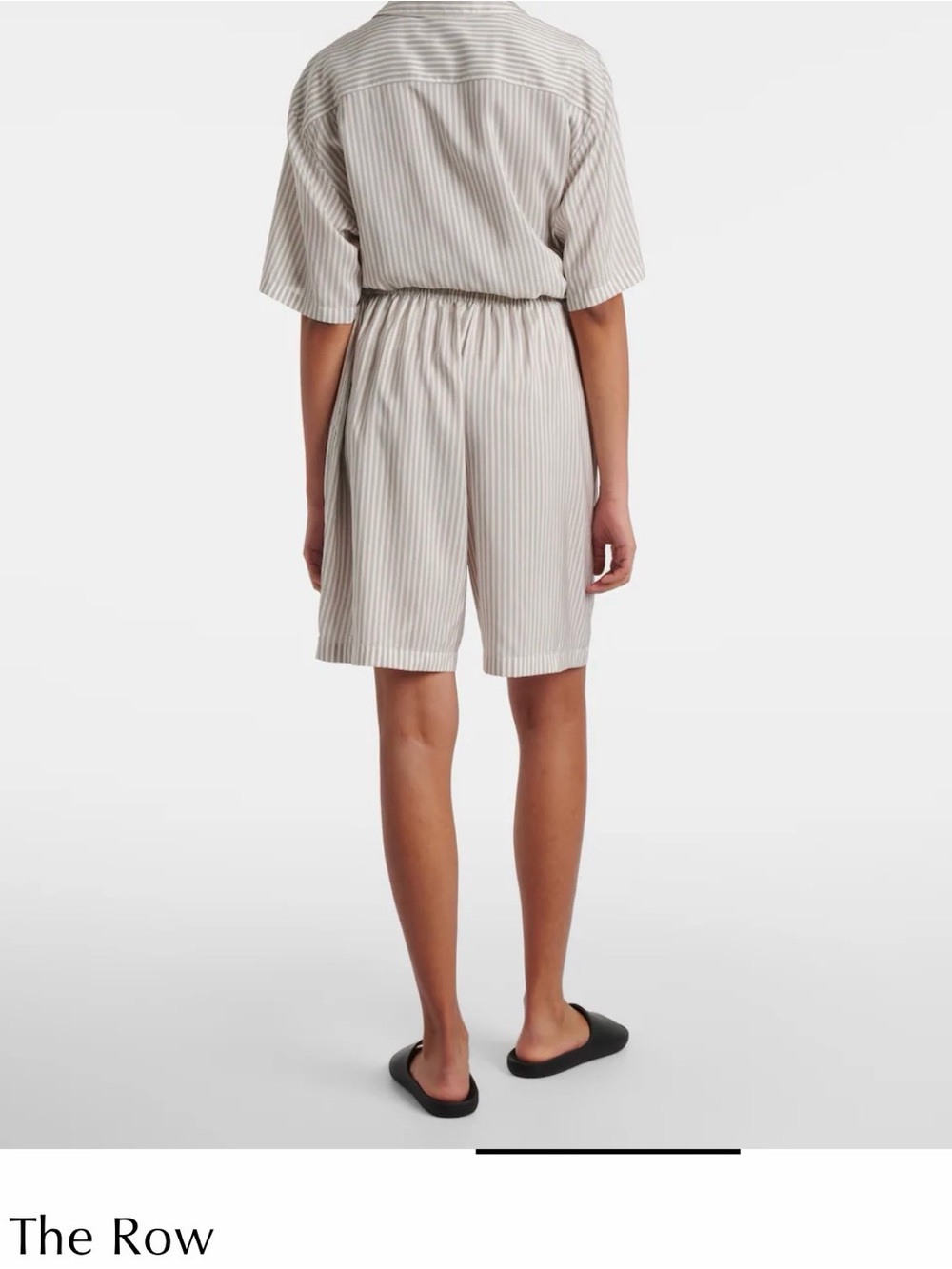 The Row Zinnia Long Silk Shorts sz 6 BNWT - Picture 9 of 10